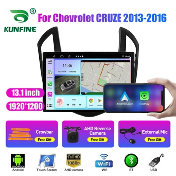 13,1-дюймовый автомобильный радиоприемник для Chevrolet CRUZE 2013-2016 Автомобильный DVD GPS Навигация Стерео Carplay 2 Din Центральный мультимедийный Android Auto