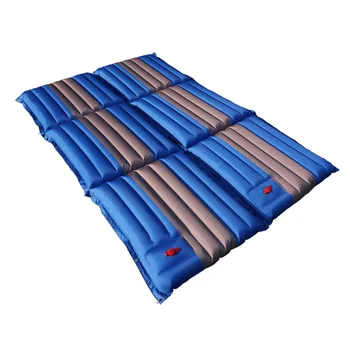2 шт./компл. надувной кемпинг спальный коврик сверхлегкий компактный коврик водонепроницаемый матрас портативный складной кровать пляжный матрас