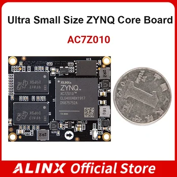 ALINX AC7Z010 Xilinx ZYNQ-7000 ARM FPGA Основная плата XC7Z010 7000 7010 Демонстрационная карта системы на модуле SOM CE EMC ROHS