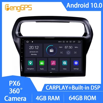 Android 10,0 Автомобильное Стереоголовое Устройство для Ford Escort 2015-20 DVD-плеер IPS Сенсорный Мультимедийный FM AM Радио GPS Navi 1080P 10 