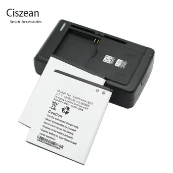 Ciszean 2x3,7 В 1800 мАч Сменный Литий-ионный Аккумулятор + Универсальное Зарядное Устройство C665445180T Для BLU NEO 4.5 S330L D330 D330L батареи