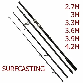 ZZ310 Fuji SurfCasting 2,7 м, 3 м, 3,3 м, 3,6 м, 3,9 м, 4,2 м Диаметр наконечника 2,9 мм Удочка из высокоуглеродистого волокна с кольцевой приманкой 60-150 г, леска 20-40 фунтов.