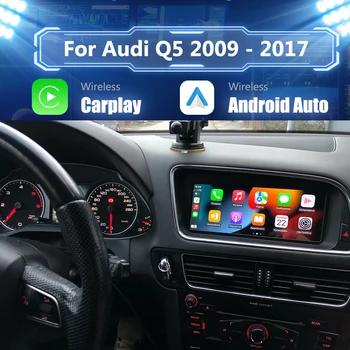 Автомагнитола Linux для Audi Q5 2009 - 2017 GPS Мультимедиа автомагнитола Android беспроводная Стереонавигационная радиостанция carplay
