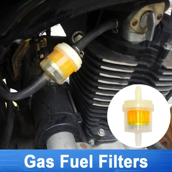 Газовые топливные фильтры, 10 шт./лот, Профессиональный масляный фильтр для мотоцикла, встроенный газовый топливный фильтр для мотоцикла, скутера для мотоцикла, автомобиля