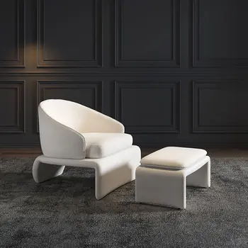 Датский дизайнерский одноместный диван в японском стиле особой формы 