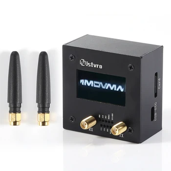 Двухшпиндельная Плата Точки Доступа MMDVM UHF VHF + OLED + Металлический Корпус + Вентилятор + Поддержка Антенны YSF DMR NXD P25 DMR YSF DSTAR С Оранжевым PI
