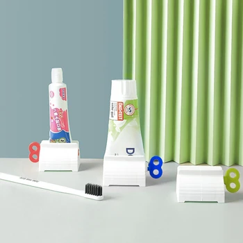 Креативный дозатор зубной пасты Простые соковыжималки для зубной пасты Пластиковый держатель для скручивания зубной пасты для лица