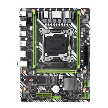 Материнская плата X99 D4 Ram Memory DDR4 * 2 M.2 Слот для видеокарты NVME Материнская плата для майнинга Riser Для Поддержки Видеокарты LGA2011 V3 V4