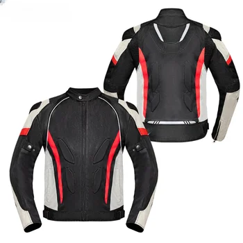Мужская мотоциклетная летняя куртка для верховой езды без подкладки, дышащая сетчатая куртка для верховой езды