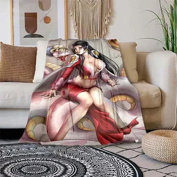 Пиратские аниме мягкие фланелевые тонкие одеяла для кровати, чехол для дивана, покрывало для домашнего декора