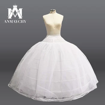 Роскошное бальное платье для взрослых, 6 обручей, большая свадебная нижняя юбка 2023 г.