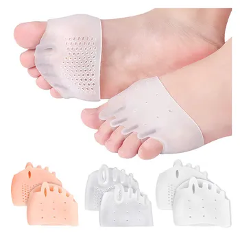 Силиконовый наполнитель для обуви с пятью пальцами стопы, вставка для защиты здоровья ног, подушечки для ног, Аксессуары для обуви Almohadilla Antepie