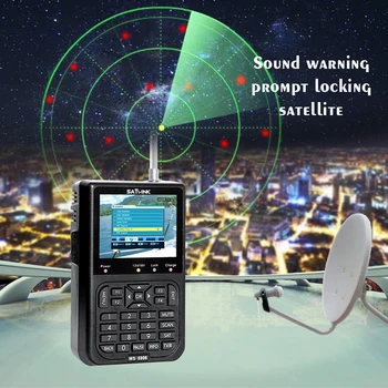 Спутниковый искатель SATLINK WS6906 с 3,5-дюймовым ЖК-дисплеем Для передачи данных Цифрового спутникового сигнала В качестве стандартного приемника к телевизору
