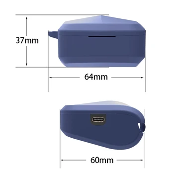 Чехол для наушников Противоударный водонепроницаемый силиконовый защитный чехол для edIFIER HECATE GM4 Легкий чехол Skin Case