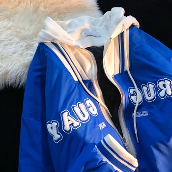 Японские Винтажные Женские пальто с милыми буквами, осень-зима, милая уличная одежда, куртки-бомберы, женская куртка Harajuku Ulzzang