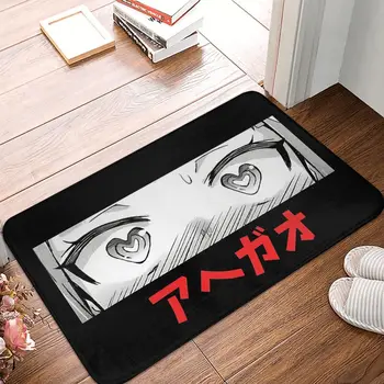 Японский нескользящий коврик в стиле аниме, коврик для ванной, Ahegao Eye, ковер для балкона, приветственный коврик, декор для спальни