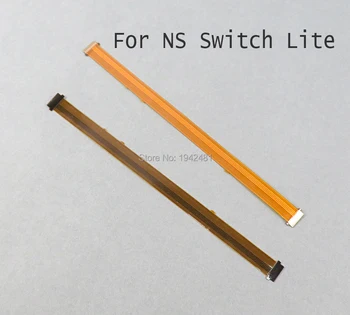 10 шт. Замена кнопки Switch Lite Mini L Гибкий кабель для материнской платы Switch Lite Разъем питания Ленточный кабель внутренний
