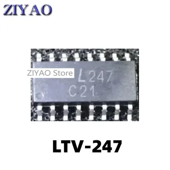 1ШТ LTV-247 LTV247 L247 микросхема оптрона SOP16 четырехъядерный транзистор