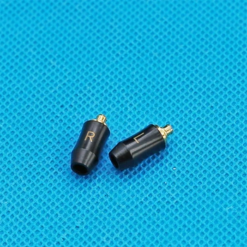 2 Пары модернизированных штыревых разъемов расширения MMCX с позолоченным металлическим корпусом MMCX Pin DIY