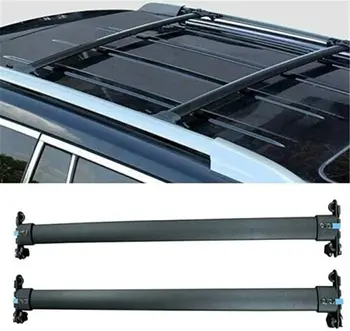 2 шт. Багажник на крыше, перекладины, Багажник для багажа, алюминий, подходит для Toyota 4 Runner 2005-2021- черный