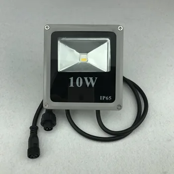 9 Вт RGBW (теплый белый) мощный светодиодный прожектор с управлением UCS2904; адресуемый; IP66