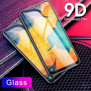 9D Изогнутое закаленное стекло на Samsung Galaxy A50 A20 A10 Защитная пленка для Samsung M30 M40 A40 A60 A70 A80 A90 Стекло