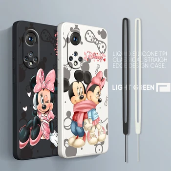 Disney Minnie Cool для Honor 70 60 50 30 20x20 10X Pro Plus Lite, силиконовый чехол для телефона с жидкой веревкой