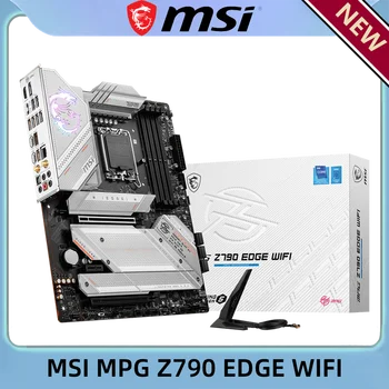 MSI MPG Z790 EDGE WIFI DDR5 INTEL Z790 LGA 1700 ATX Компьютерное Оборудование и программное обеспечение Игровая Материнская плата для ПК