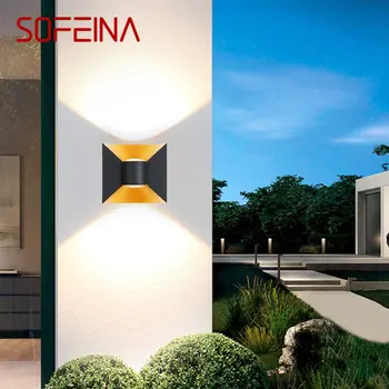 SOFEINA Современный свет Роскошный настенный светильник IP65 Водонепроницаемый Подходит для помещений и двора