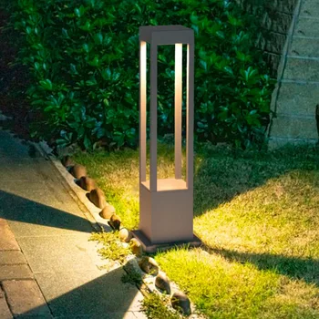 Thrisdar 60/80 см Наземный ландшафтный светильник для дорожек 10 Вт Наружное ландшафтное освещение для дорожек IP54 Водонепроницаемые Газонные лампы