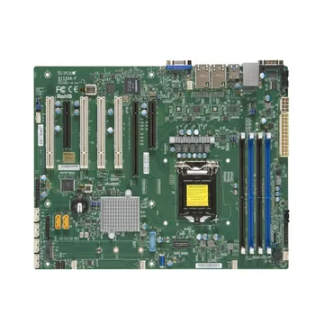 X11SSA-F ДЛЯ процессора Supermicro 7-го поколения LGA-1151 PIN C236 DDR4-2400MHZ хорошо протестирован перед отправкой