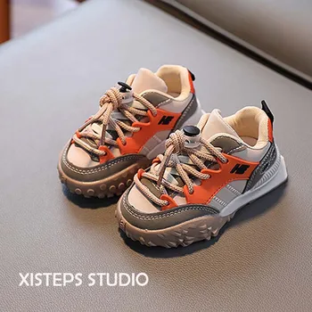 XISTEPS 2023, Новые детские повседневные кроссовки для девочек и мальчиков, Спортивная обувь для отдыха, детские кроссовки для бега, Дышащая детская обувь, Школьная обувь