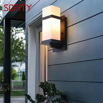 · Уличные настенные бра SOFITY, Классический светильник, Водонепроницаемый IP65, светодиодный для дома, веранды, Виллы