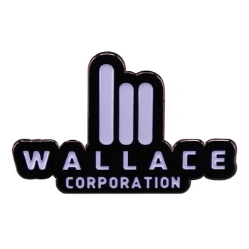 Брошь с логотипом Wallace-Corporation из научно-фантастического боевика 