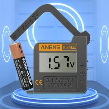 Высокоточный тестер емкости батареи, Портативный Анализатор уровня заряда батареи, Мини-инструмент для диагностики напряжения батареи