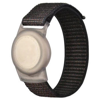 Детский браслет Совместим с, защитный чехол для GPS-трекера Air Tag Держатель с нейлоновым браслетом G