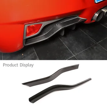 Для Ferrari 458 11-16, Сплиттер заднего бампера, диффузор для губ, Спойлер, отделка экстерьера, Автомобильные аксессуары из углеродного волокна
