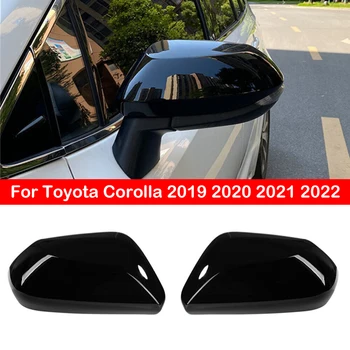 Для Toyota Corolla 2019 2020 2021 2022 Крышка Бокового Зеркала Заднего Вида Автомобиля Крышка Крыла Наружная Дверь Отделка Корпуса Заднего Вида Из Углеродного Волокна