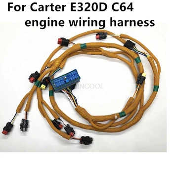 Для линейки двигателей CAT E320D, жгута проводов двигателя CAT C6.4, высококачественных аксессуаров, бесплатной почты