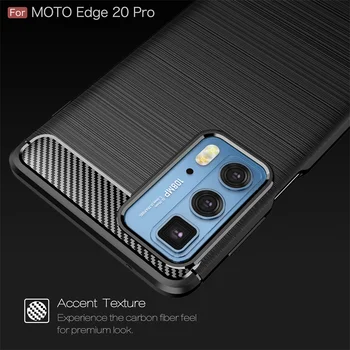 Для обложки Motorola Moto Edge S Pro Чехол Для Moto Edge S Pro Coque Armor Задняя крышка Противоударный Мягкий Чехол Для Moto Edge S 20 Pro Fundas