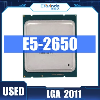 Использованный Оригинальный процессор Intel Xeon E5-2650 C2 SR0KQ 20M Cache/2.0/ GHz/8.00 GT/s 95W LGA 2011 E5 2650 Поддерживает материнскую плату X79