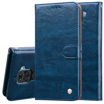 Кожаный Бумажник Флип-Чехол Для Xiaomi Redmi Note 7 Pro Case, Держатель для карт, Магнитная Обложка-Книжка Для Redmi Note7 Pro, Чехол Для телефона Coque