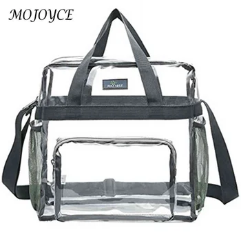 Модная прозрачная сумка-мессенджер для мужчин, портативные сумки для путешествий на спортивном стадионе