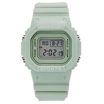 Модные Мужские Электронные Часы, светодиодные женские Наручные часы для школьников, Светящиеся Водонепроницаемые Цифровые наручные Часы G Sports Shock