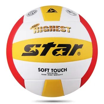 Мягкий и прочный волейбольный мяч Star VB425-34 для средней школы № 5