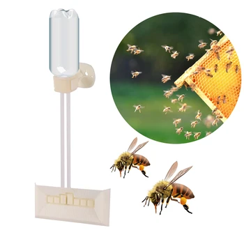 Новая Пчеловодческая кормушка для пчел Кормушки для медоносных пчел Поилка для питьевой воды Инструменты для поения пчел Принадлежности для кормления Пластиковая поилка для пчел
