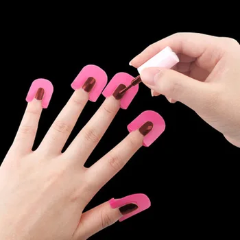 Новый 26шт защитный чехол для ногтей Защитный лак для ногтей Защитный чехол для пальцев Защитные наклейки для ногтей Инструменты для дизайна ногтей
