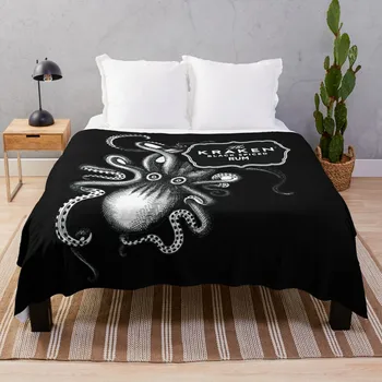 Плед Kraken с ромом, роскошное утолщенное одеяло, Персонализированный подарочный диван
