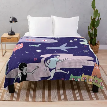 Плед Omori Omocats Одеяла для кровати