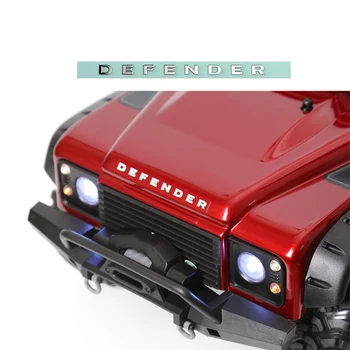 Применимо к металлической наклейке на автомобиль Defender D90 D110 TRX4M 1:10 с дистанционным управлением на радиоуправлении